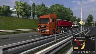 22 Ton Excavated Soil Haul Across Poland 148 km Heavy Groundwork Drive with MAN ETS 2 №6