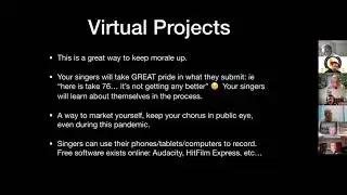 Virtual Rehearsal Strategies