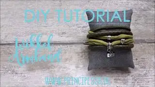 Principessa DIY-Tutorial - Groene wikkelarmband