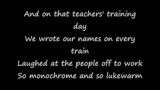 Bloc Party - I still remember [Lyrics]