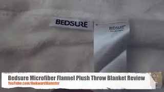 Bedsure Microfiber Flannel Plush Throw Blanket Review