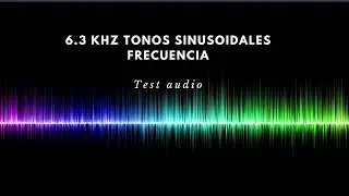 🎧 63 kHz (63,000 Hz) Ultrasonic Sine Wave | Hi-Res Audio & DAC Test | 1080p