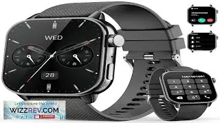 Smart Watch for Men Women 1.85'' AMOLED HD Fitness Watch with 120+