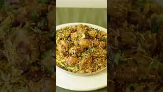 Delicious Hyderabad Chicken Dum Biryani #shorts