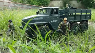 RC Military truck 4320 & Toy soldiers Action Figure Army men
