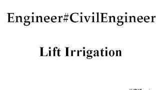 Lift Irrigation