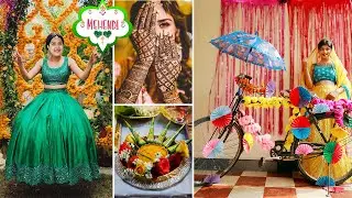 BEST MEHNDI CEREMONY Decoration Ideas | Mehndi Ceremony Decoration DIY & Hacks