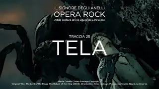 25 TELA - Il Signore degli Anelli - Opera Rock