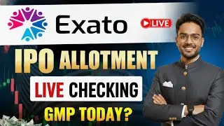 Exato Technologies IPO Allotment Status Live | Exato Technologies IPO Allotment Live Checking | GMP