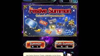 [FFBE] - Eldryn & Christmas FFBE Unit Pulls