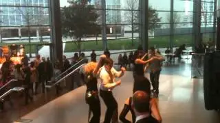 Salsa Dancing at Opening Night of In The Heights