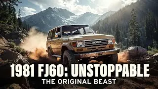 1981 Toyota Land Cruiser FJ60 Review: The Ultimate Vintage 4x4 Icon!