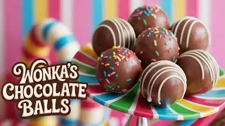 Make DELICIOUS Chocolate Balls at Home like WONKA