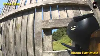 Battle at Alamo Scenario game at Top Gun Paintball Part 1