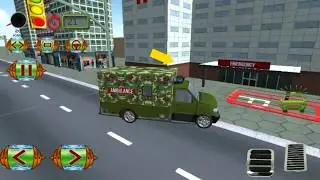 Army Ambulance Rescue Simulator Android Gameplay HD | US Army Emergency Ambulance Rescue Game