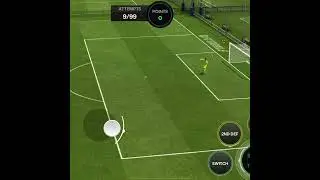 Mbappe&rsquo;s power kick 🥶🥵 #mbappe #messi #ronaldo #football #fifamobile #fcmobile #shorts