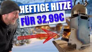 Faltbarer Raketenofen f&uuml;r rund 30&euro;  Dutch Oven, Grill & Stockbrot! 🔥