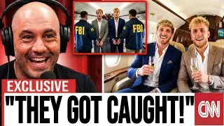 Joe Rogan SHOCKED By Leaked Footage Of The Paul Brothers' FBI Bust!
