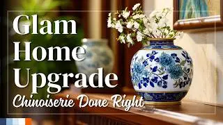 Chinoiserie Small Apartment Glam 💎 Sophisticated Budget Decor With Oriental Elegance