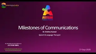 Milestones of Communications - Autism Parents Forum