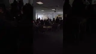 Planned power outage at school today: People's reaction