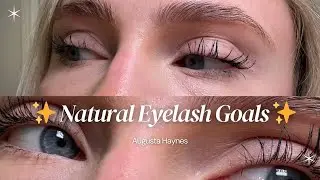 How to Get Naturally Long Lashes ✨ Eyelash Curler & Mascara Tutorial *No Falsies*Eyelash tutorial
