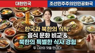 분단과 식탁 남북의 충격적인 차이 | 알기 쉬운 북한 이야기
