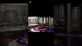 Automatic Can Filling and Sealing Machine For Beverage Production Plant #machine