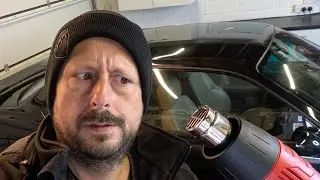 I damaged my Porsche seats with a heat gun!! :(