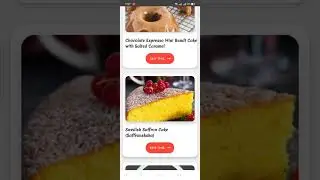 Tasty Food Recipes Android App Using Java XML & PHP API