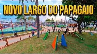 Confira a entrega do novo Largo do Papagaio