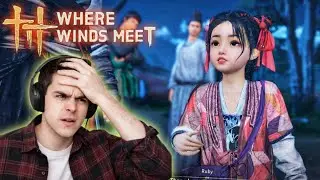 This girl is a big Headache Where winds Meet gameplay walkthrough