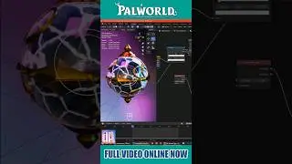 Blender speed modeling Palworl Sphere