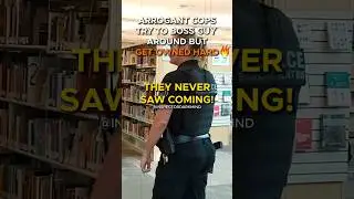 Cop Tries To Serve Papers But Gets SERVED Instead, Owned, Educated and Dismissed! Epic Walk Of Shame