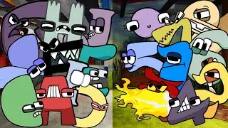 [New Update] Alphabet Lore vs Number Lore (NEW PHASES) 🎶 Friday Night Funkin' (Roblox New Mod)
