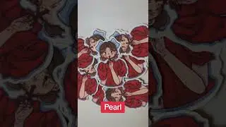 Some horror stickers I made recently!! #art #horror #stickers #arttheclown #maxineminx #pearl
