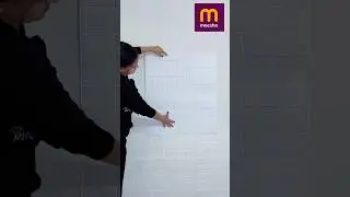 😱Meesho Viral 3D Brick Wallpaper | Meesho Finds | Wallpaper Under 350 #shorts #messho