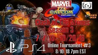 MVCI: Clash of The Stones Season 3 PS4 Online Tournament #3 8/10/18