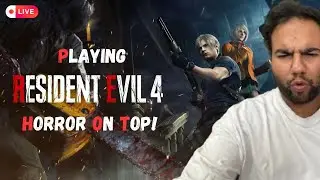 Lets try to Complete Resident Evil 4 LIVE 🔴