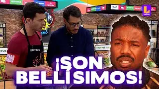 &iexcl;Reuni&oacute;n de guapos! Khabir Tello y Juan Carlos se juntan y rompen la matrix | El Gran Chef Famosos