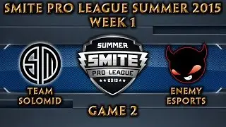 SPL: NA Week 2 - Team SoloMid vs. Enemy Esports Game 2