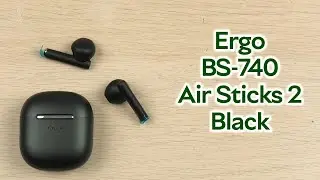 Розпаковка Ergo BS-740 Air Sticks 2 Black