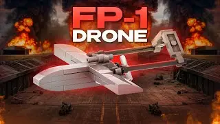 LEGO FP-1 - Unmanned Aerial Vehicle MOC Instruction🔥