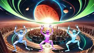 Asteroid Anthem: Alien Dance Battles Across the Universe