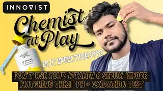 Chemist at Play Vitamin C Serum 🔬 pH & Oxidation Test! Does It Really Work?-Requested Video