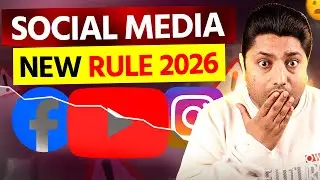 Social Media New Rule 2026 😱 | Big Loss for Creators? 💔
