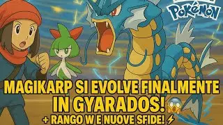 😱 MAGIKARP SI EVOLVE FINALMENTE IN GYARADOS! + RANGO W E NUOVE SFIDE! ⚡ - Leggende Pok&eacute;mon ZA - ITA
