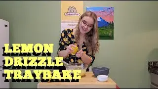ANYONE CAN COOK - LEMON DRIZZLE TRAYBAKE - The Great British Baking Show Cookbook