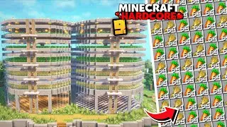 I Built Fully Automatic FOOD FARM In Minecraft Hardcore || EP 9