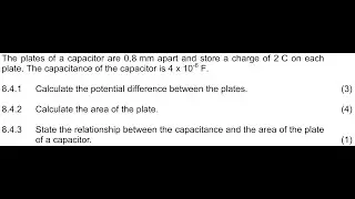 Q4: CAPACITANCE GIVEN